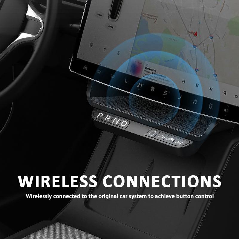 Highland Plus Tesla Model 3 2024 Central Control Gear Shift Button Organizer - Easy One-Touch Storage Solution - Evooor