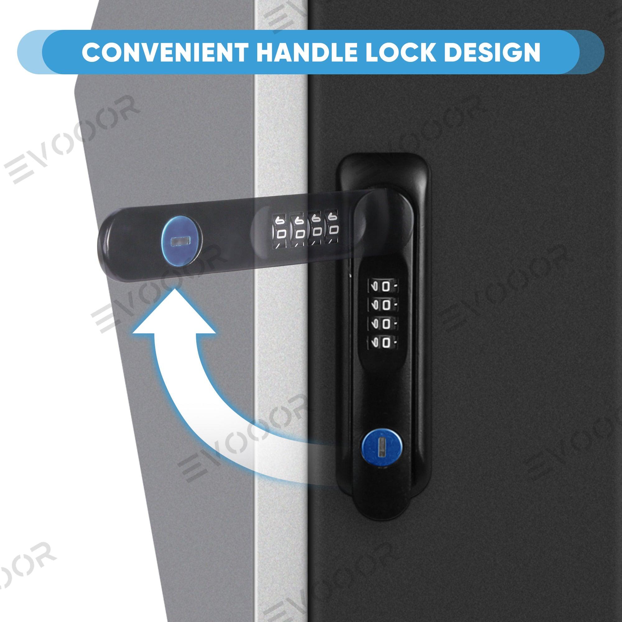 Tesla Cybervault Charging Case - Cybertruck Style Waterproof Lock Charger Organizer - Evooor