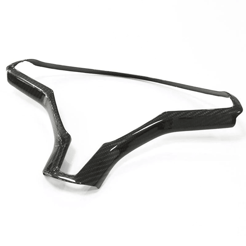 [Real Carbon Fiber] Steering Wheel Frame Cover Trim for Tesla Model X/S - Evooor