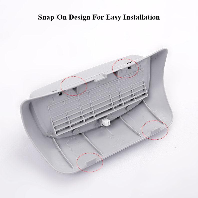 Highland Sunglasses Holder Case for Tesla Model 3 - 2024 Edition with Storage Box for Glasses - Evooor