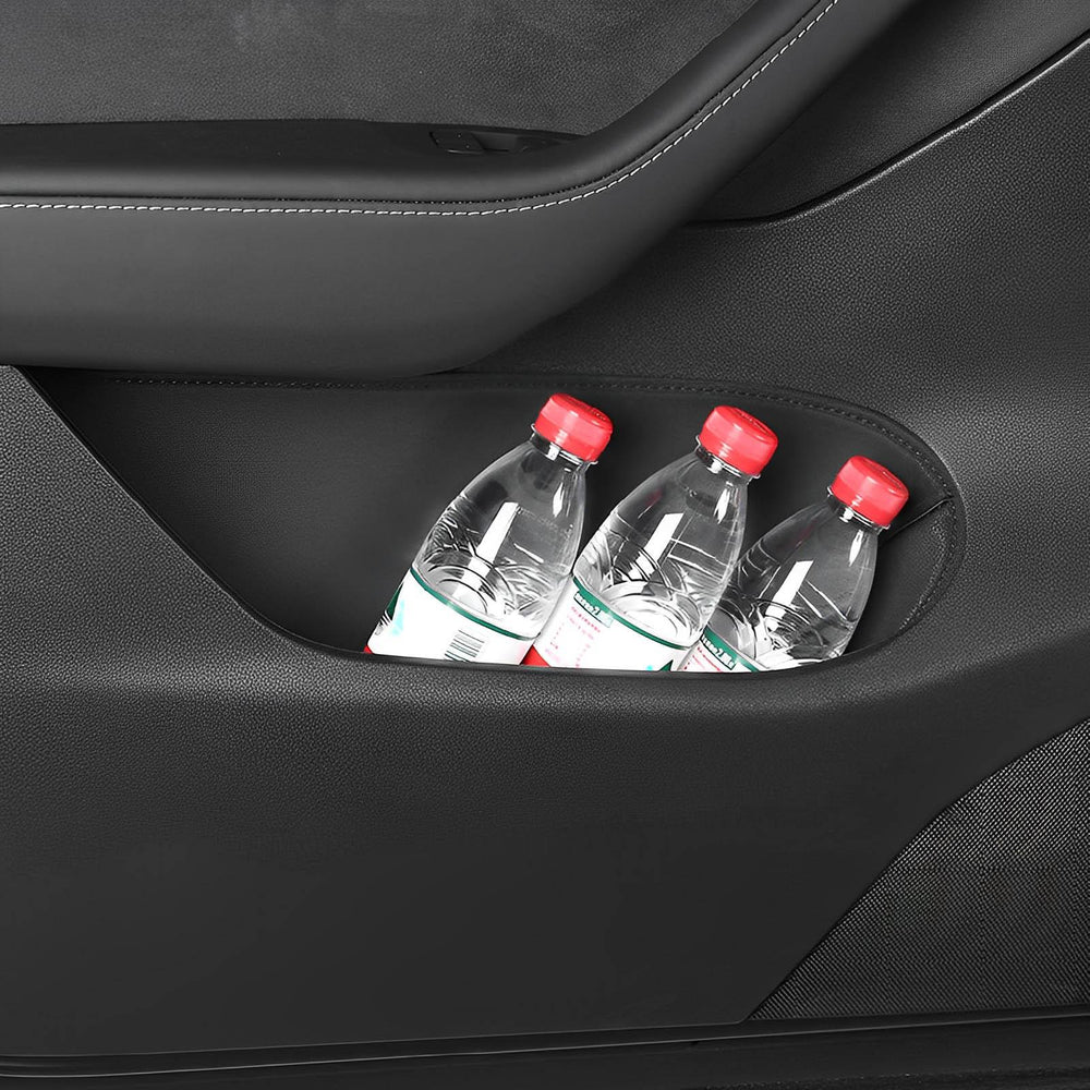 Tesla Model Y (2020-2024) Door Pocket Protector Mat - Extra Storage and Protection - Evooor