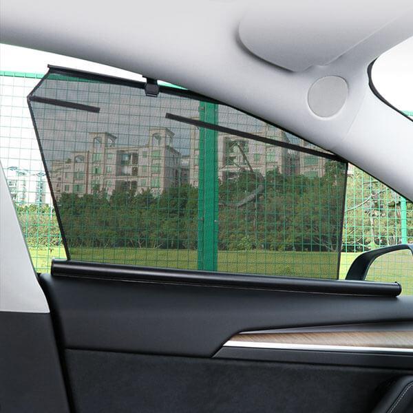 Sunshades Set for Tesla Model 3/Y - Custom Fit Window Covers (2017-2023) - Evooor