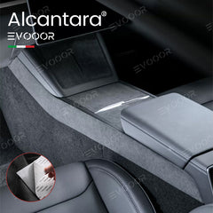 2024 Model 3 Highland Alcantara Center Console Side Trim Sticker Cover For Tesla