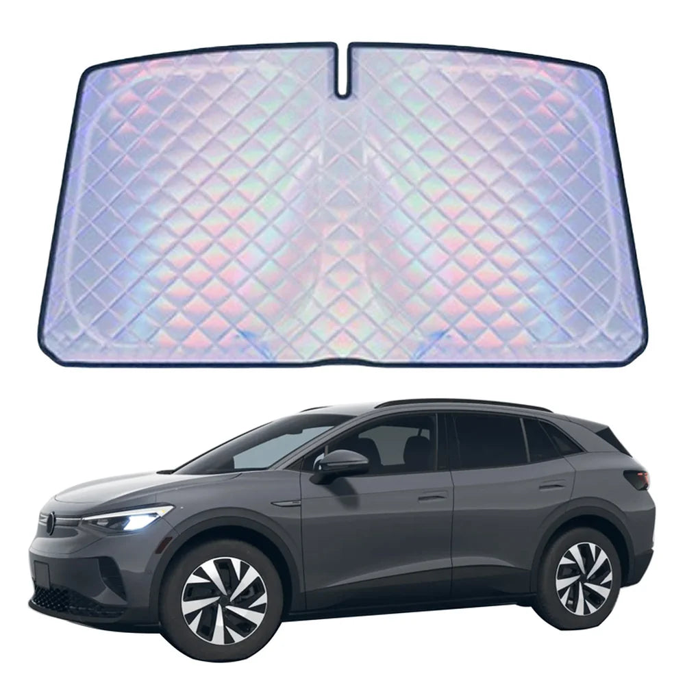 Foil Front Window Windshield Sunshade Folding For VW ID.4 2021-2025 - Evooor
