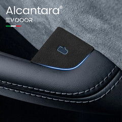 2024 <tc>Model</tc> 3 Copriinterruttore pulsante porta Highland Alcantara 4 pezzi per Tesla