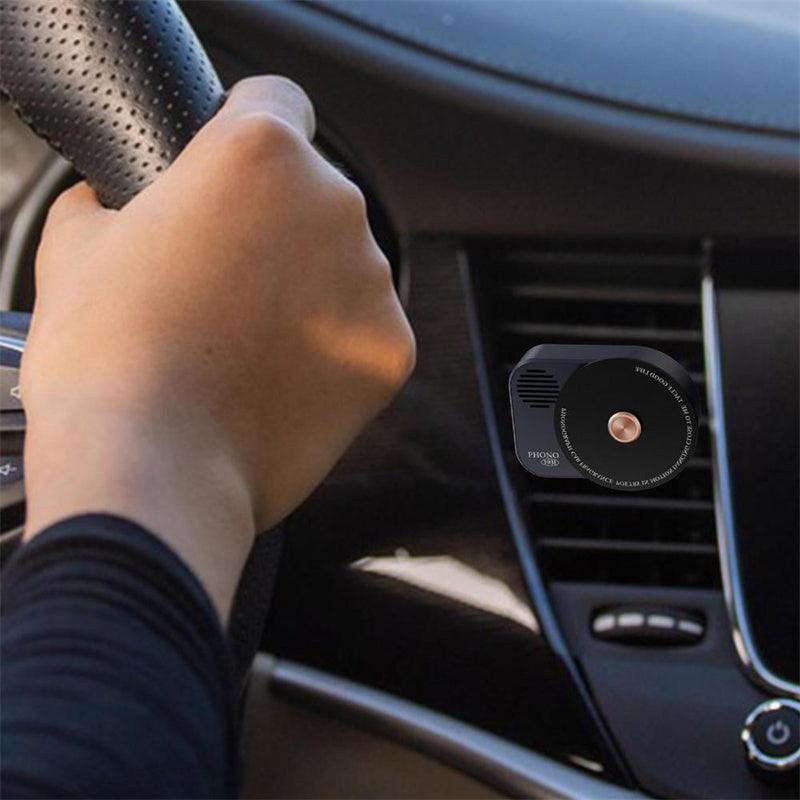 Tesla Model 3/Y Car Aromatherapy Diffuser Retro Phonograph Auto Freshers Creative Record Player Shape - Evooor