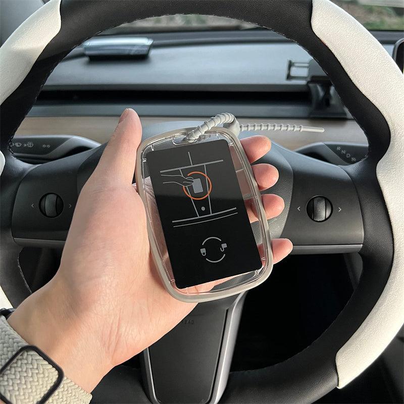 Tesla Model 3/Y Acrylic Key Card Holder Case - Evooor