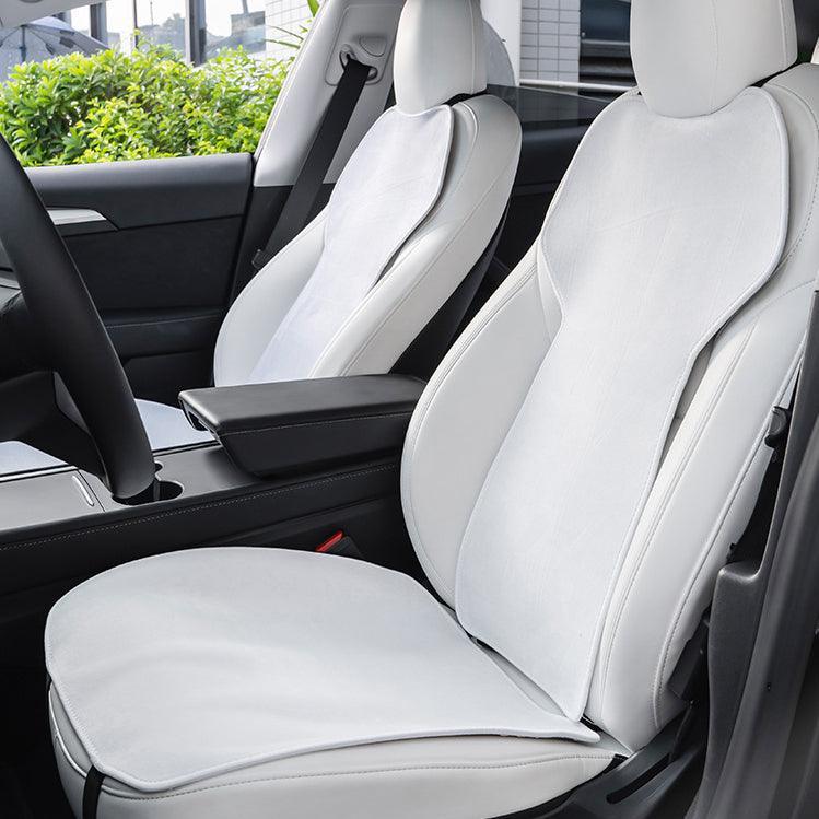 Model 3/Y Front Rear Seat Cushion and Backrest for Tesla - Breathable Material (2017-2023) - Evooor