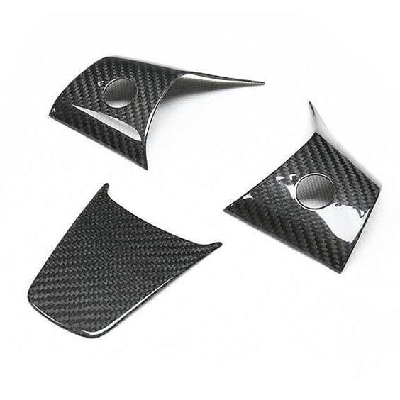Model 3/Y [Real Carbon Fiber] Steering Wheel Cover for Tesla(2017-2023) - Evooor