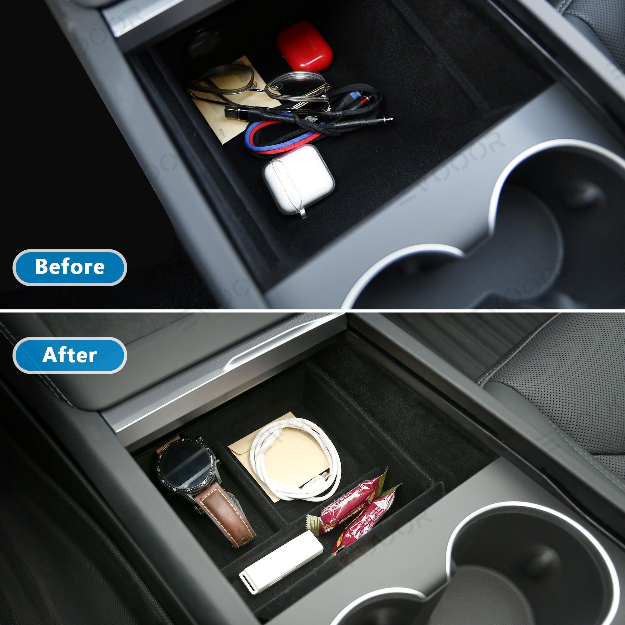 2024 Tesla Model 3 Highland Center Front Storage Box - Evooor