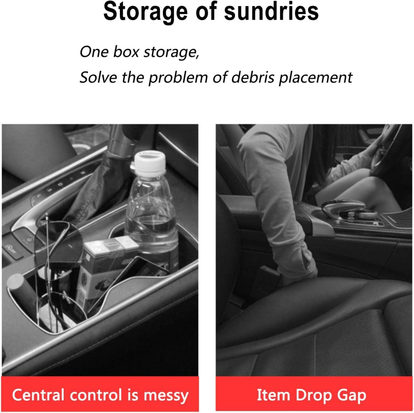 Model X/S 2023 2022 Center Console Organizer Tray Compatible Organizer for Tesla - Evooor