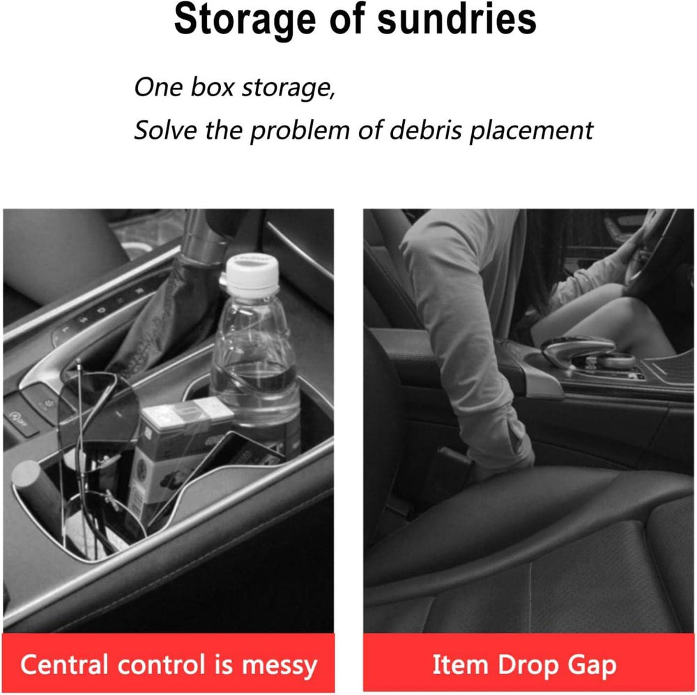 Model X/S 2023 2022 Center Console Organizer Tray Compatible Organizer for Tesla - Evooor