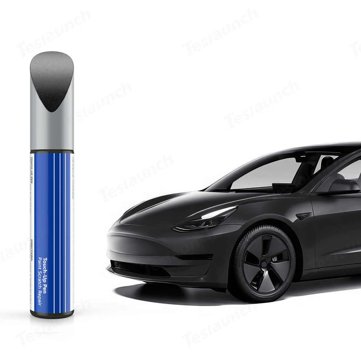 [[PL170]] 3 Pintura de retoque para carrocería de vehículos 2017-2024 Tesla- Kits de reparación de rayones con pintura de color de carrocería que coincide exactamente con la fábrica del fabricante original