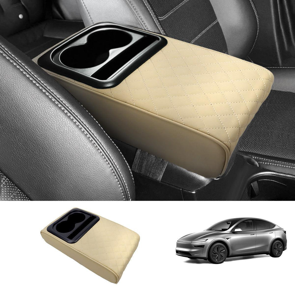 Center Console Armrest Heightening Cushion – Comfortable Support for Tesla Model 3/Y/S/X/CT - Evooor