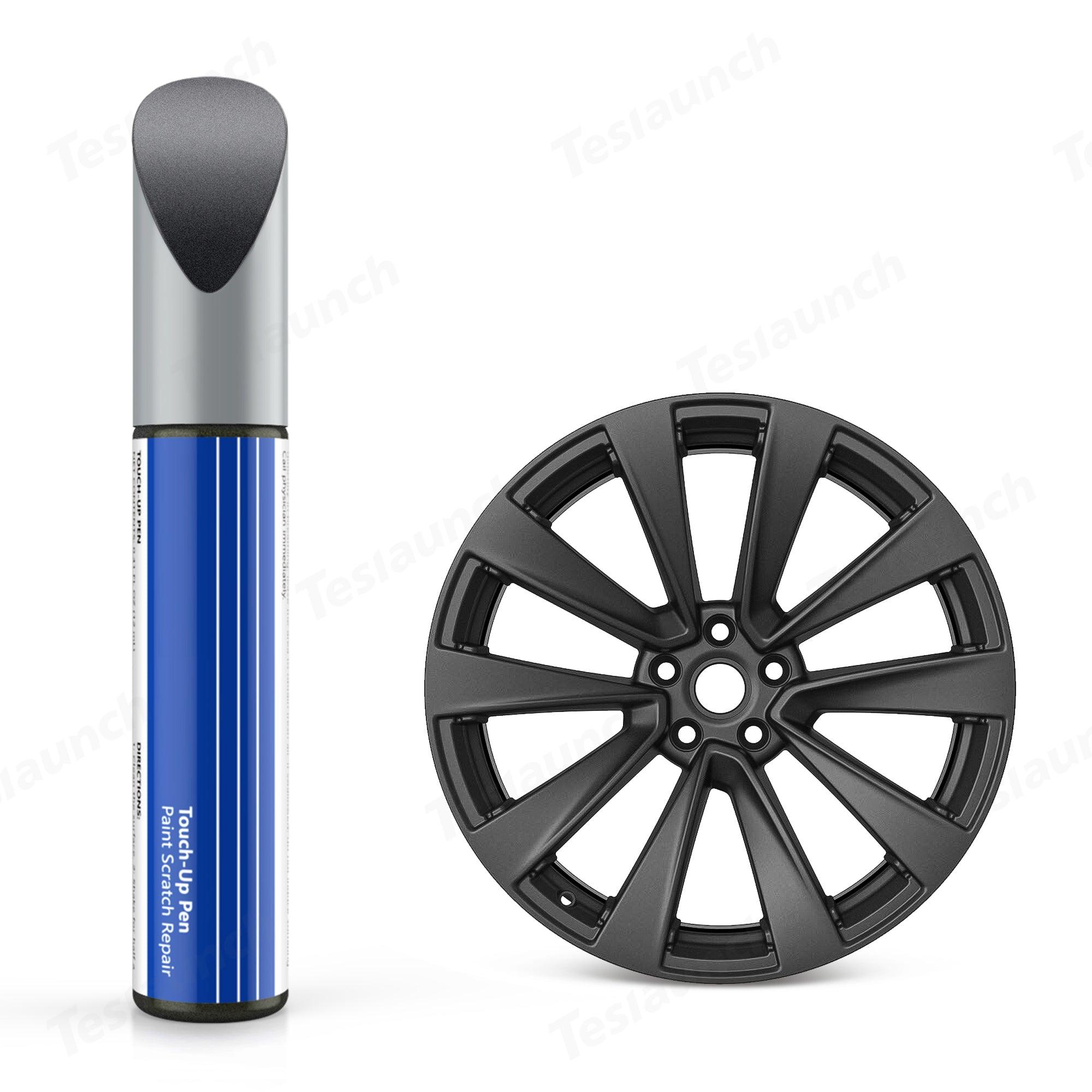 Wheel Rims Touch Up Paint for Tesla Model X- DIY Curb Rash Repair with Color-matched Touch Up Paint - Evooor