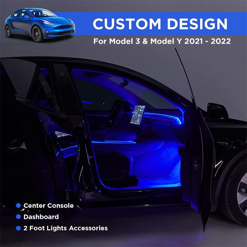 Model 3/Y Multi-color LED Ambient Light For Tesla(2021-2023) - Evooor