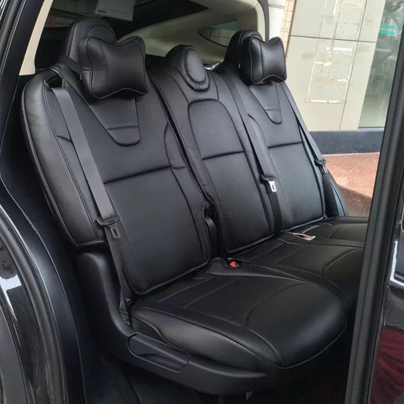 Premium Custom-Fit Tesla Model X Seat Cover Set | All-Inclusive 2022-2025 Design - Evooor