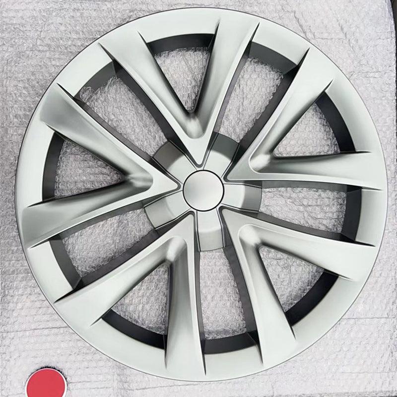 Model 3 Arachnid Wheel Cover 18 inch Sport Model S Plaid Version Wheel Cap 4PCS Matte For Tesla(2017-2023) - Evooor
