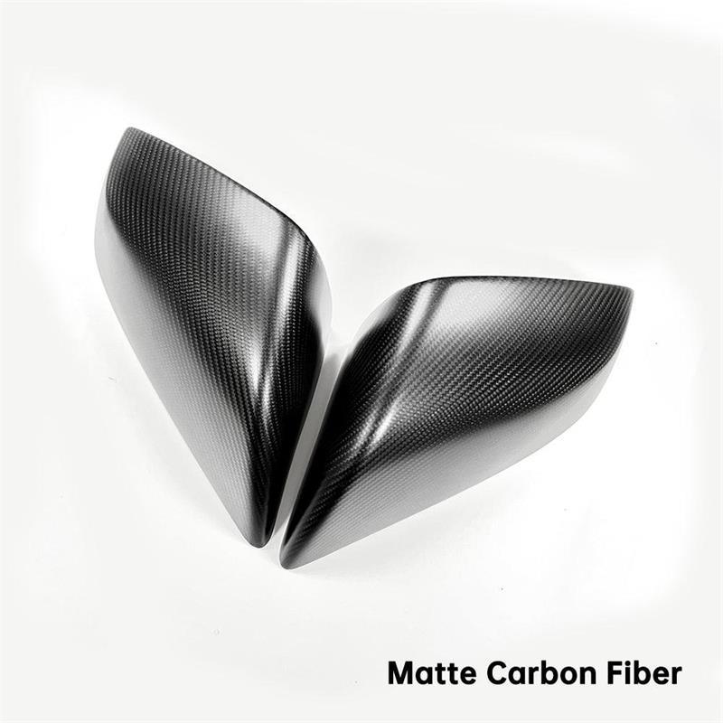 Model S [Real Carbon Fiber] Rear View Mirror Covers For Tesla (2016-2023) - Evooor