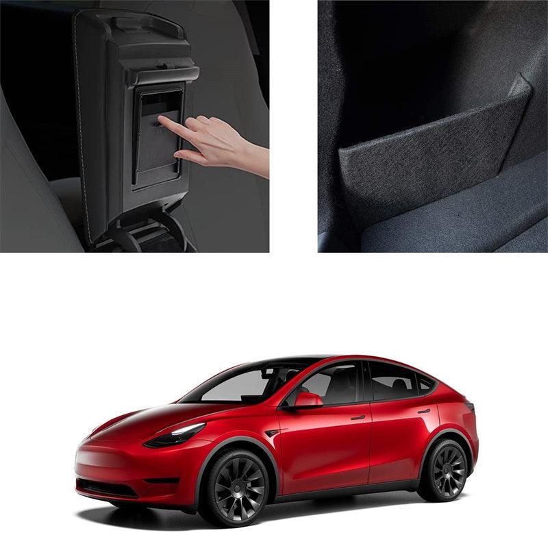 Model 3/Y Car Armrest Hidden Storage Box Tool For Tesla(2017-2023) - Evooor