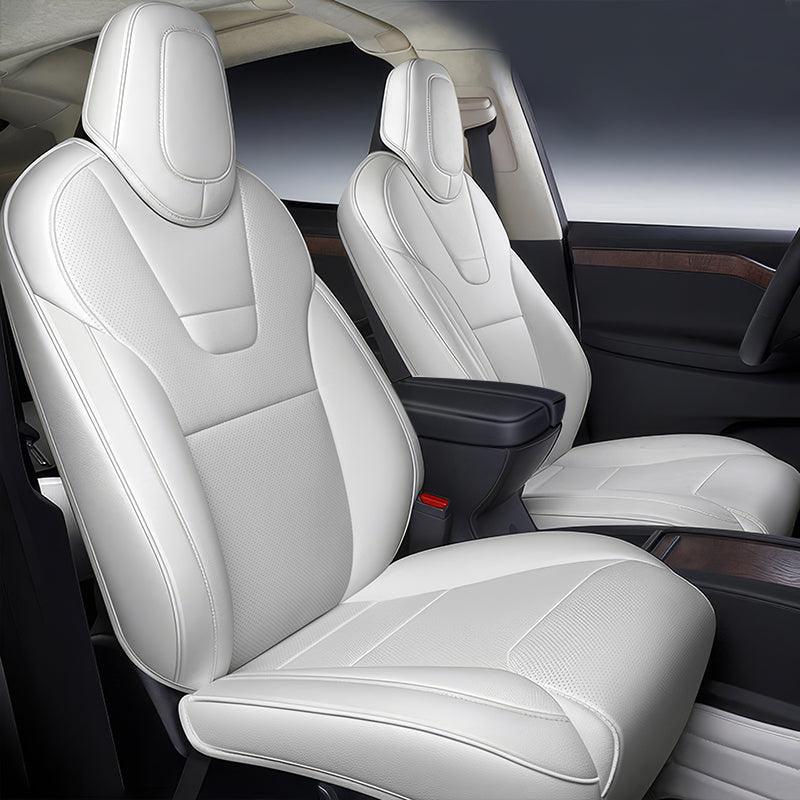 Premium Custom-Fit Tesla Model X Seat Cover Set | All-Inclusive 2022-2025 Design - Evooor