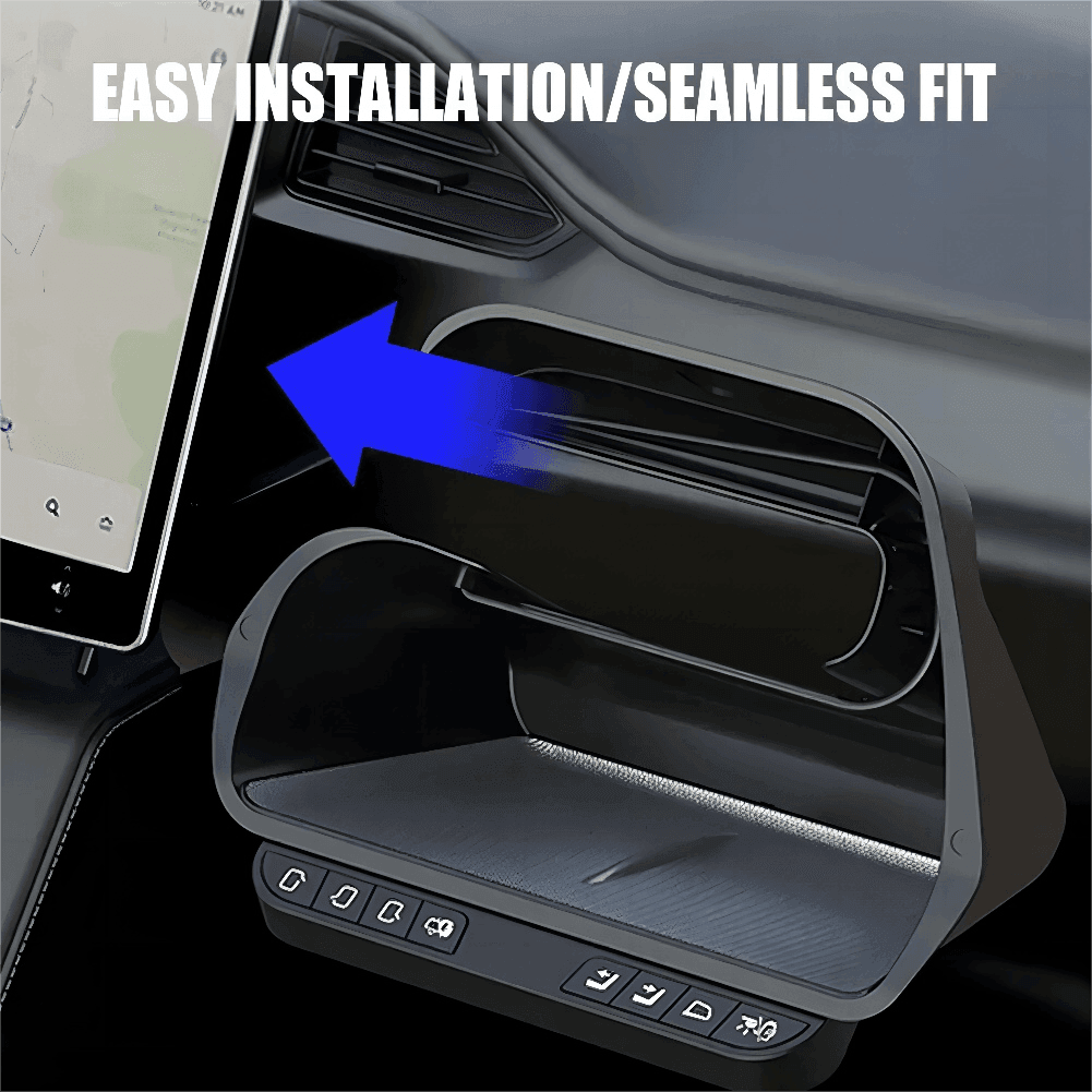 Model 3/Y Storage Box Intelligent Control Physical Buttons For Tesla - Evooor