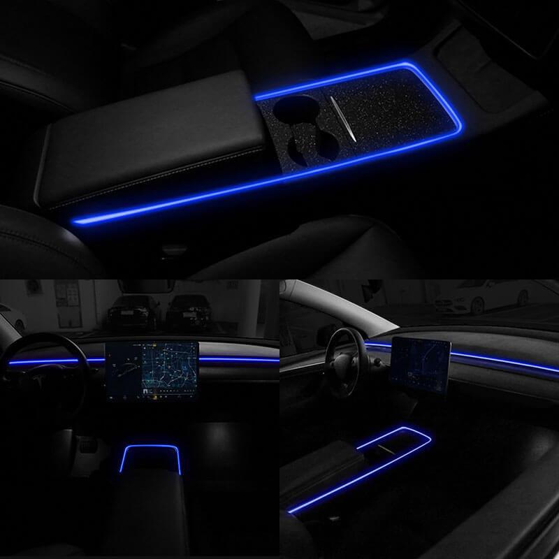 Model 3/Y Multi-color LED Ambient Light For Tesla(2021-2023) - Evooor