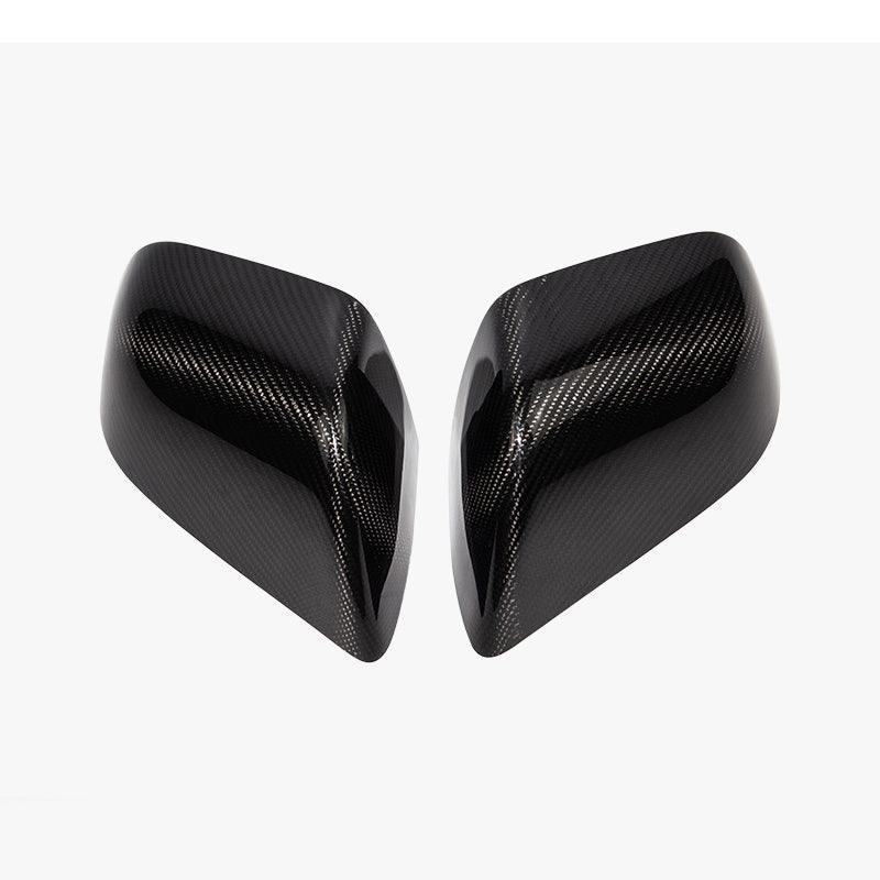 Model 3 [Real Carbon Fiber] Mirror Cover OEM Style (1 pair) For Tesla (2017-2024) - Evooor