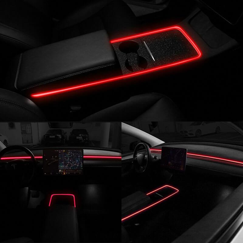 Model 3/Y Multi-color LED Ambient Light For Tesla(2021-2023) - Evooor