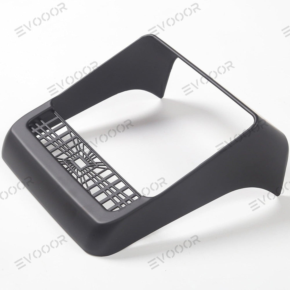 2024 Model 3 Highland Plaid Rear Air Vent Screen Protector Frame (Carbon Fiber Pattern ABS) For Tesla - Evooor