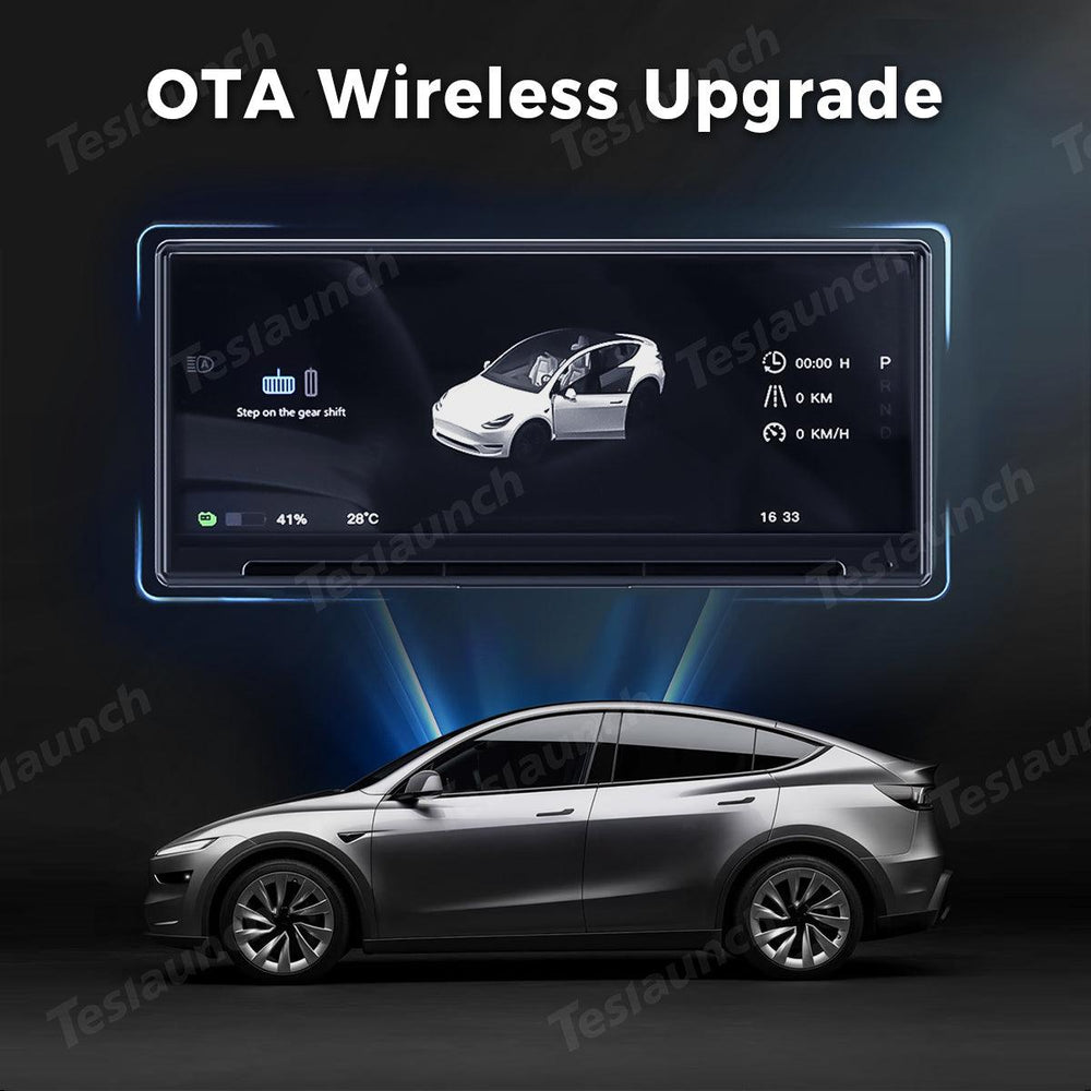 8.9'' Wireless CarPlay & Android Auto HUD for Tesla Model 3 Highland / Model Y Juniper - Evooor
