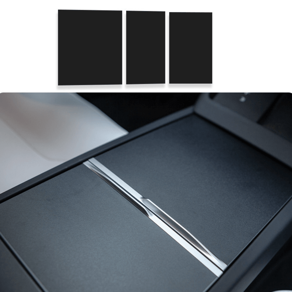 Premium Vinyl Center Console Skin Guard for Tesla Model 3 - Protective Wrap for Highland 2024+ Configuration - Evooor