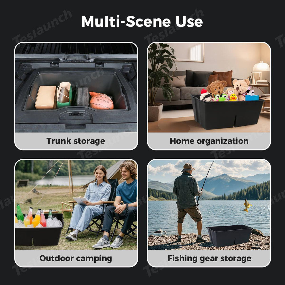 Rear Cargo Lower Trunk Portable Storage Box for Cybertruck - Evooor