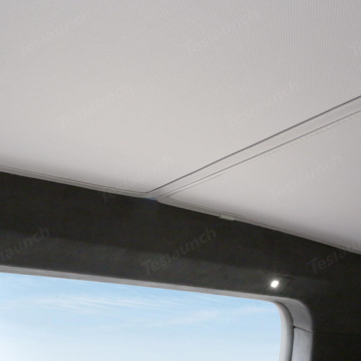 Split Nano Ice Crystal Glass Roof Sunshade for Cybertruck (2 PCS) - Evooor