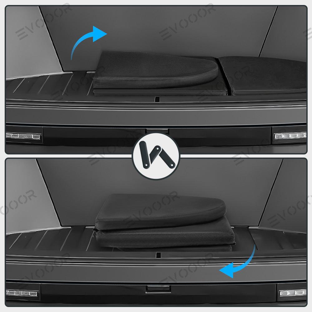 Foldable Frunk Seat Cushion for Tesla Cybertruck - Evooor