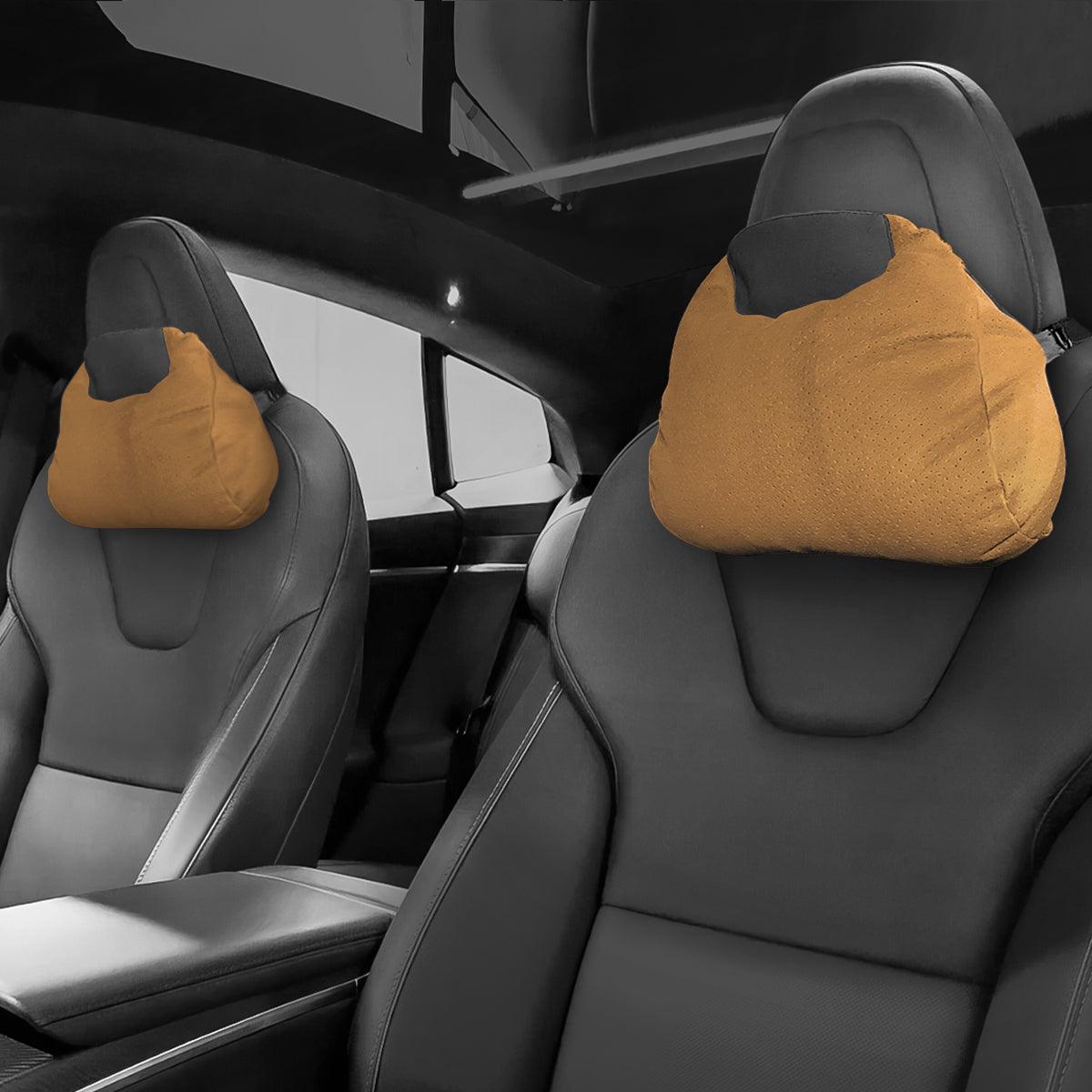 Alcantara Neck Support Pillow for Tesla Model S/X - Evooor
