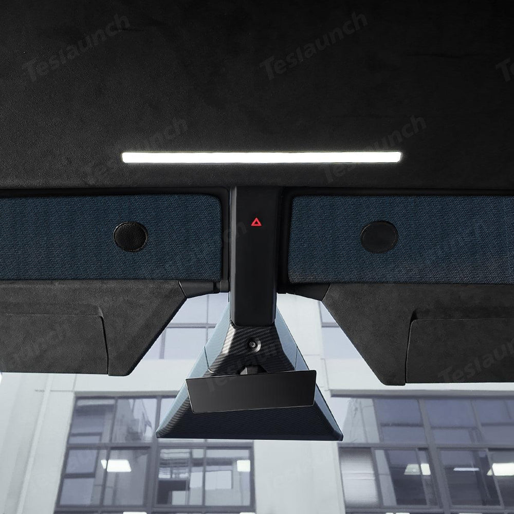 Upper Front Windshield Sunshade Mesh Sun Visor for Cybertruck (2 Pcs) - Evooor