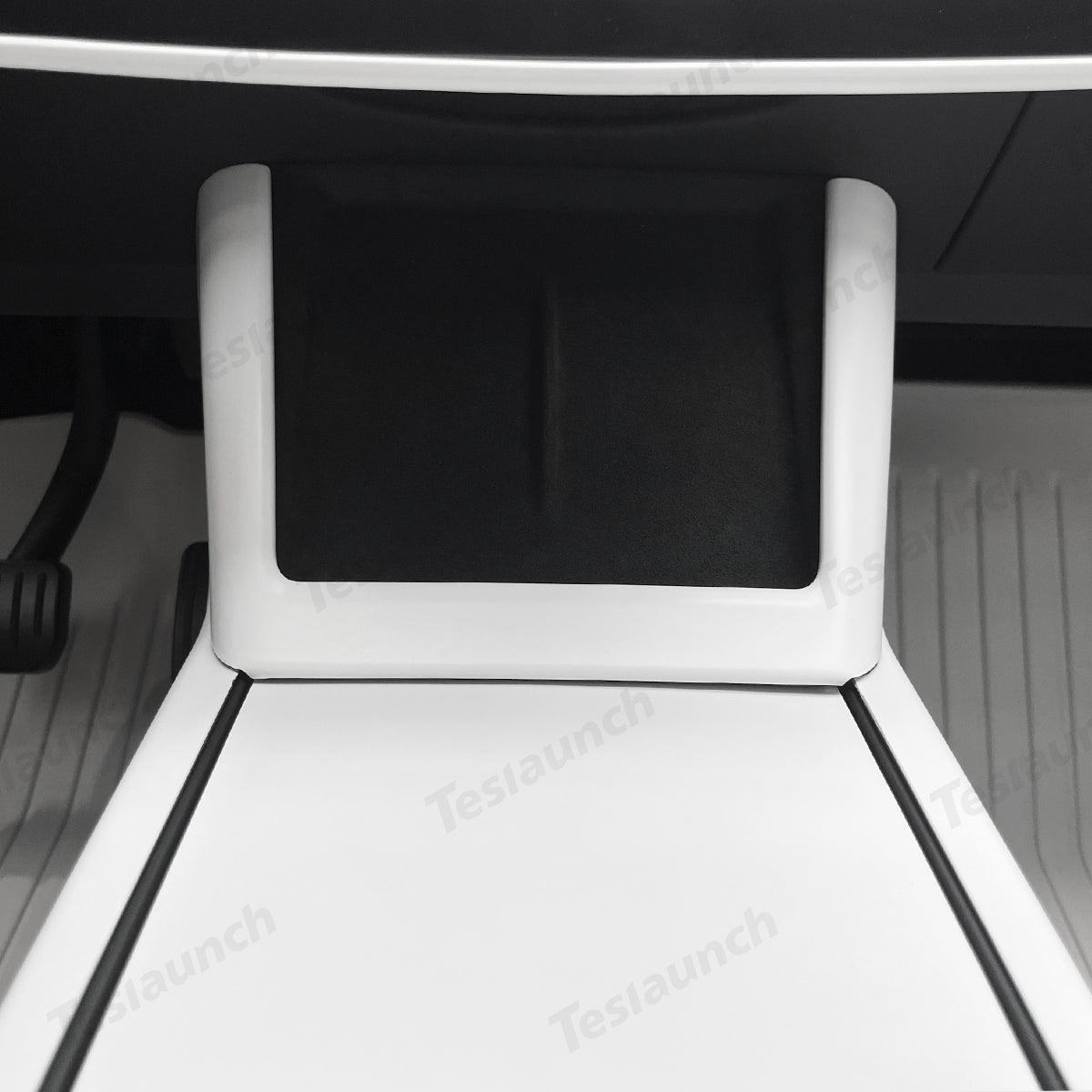 Tesla Model Y Wireless Charging Pad Trim with ABS Material - Juniper Green Finish for 2025+ Models - Evooor