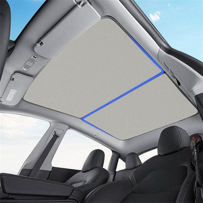 Model Y Sunroof Visor Sunshade UV Reflector Reflective Covers For Tesla(2020-2023) - Evooor