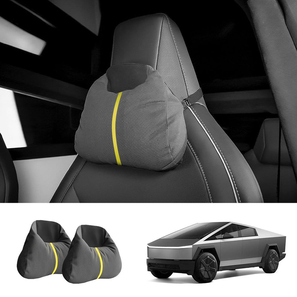 Alcantara Neck Support Pillow for Tesla Cybertruck - Evooor