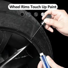 Tesla Model Y Wheel Rims Touch Up Paint - DIY Curb Rash Repair with Color-matched Touch Up Paint