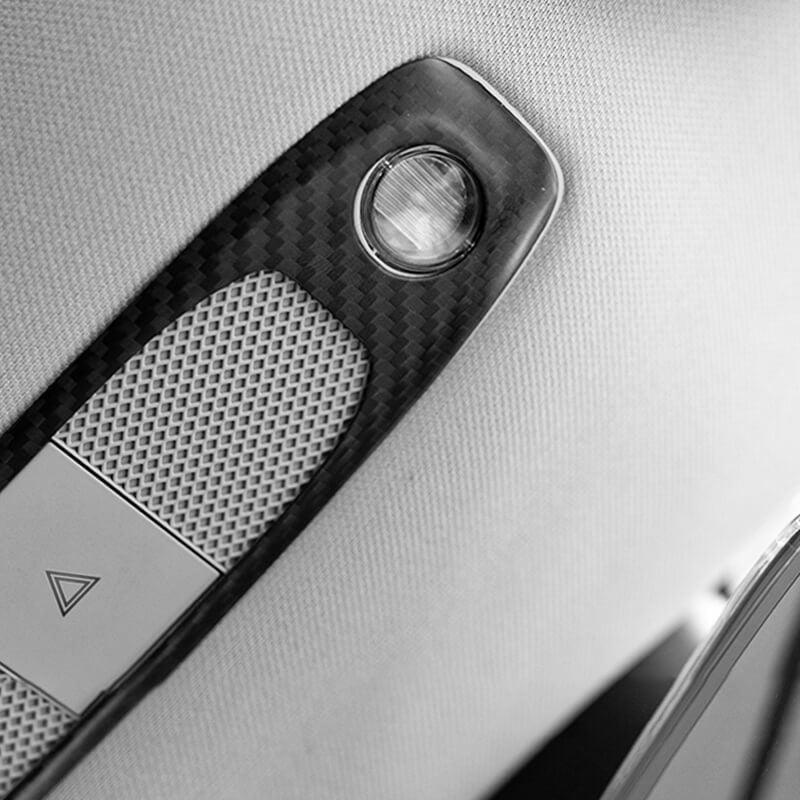 Model 3/Y [Real Carbon Fiber] Reading Light Cover for Tesla(2017-2023) - Evooor
