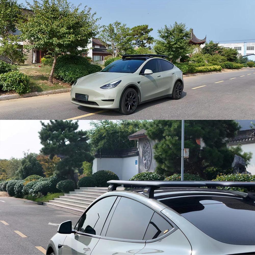Tesla Model Y 2021+ Roof Rack Cargo Platform - Premium Rooftop Cargo Carrier for Ultimate Storage Needs - Evooor