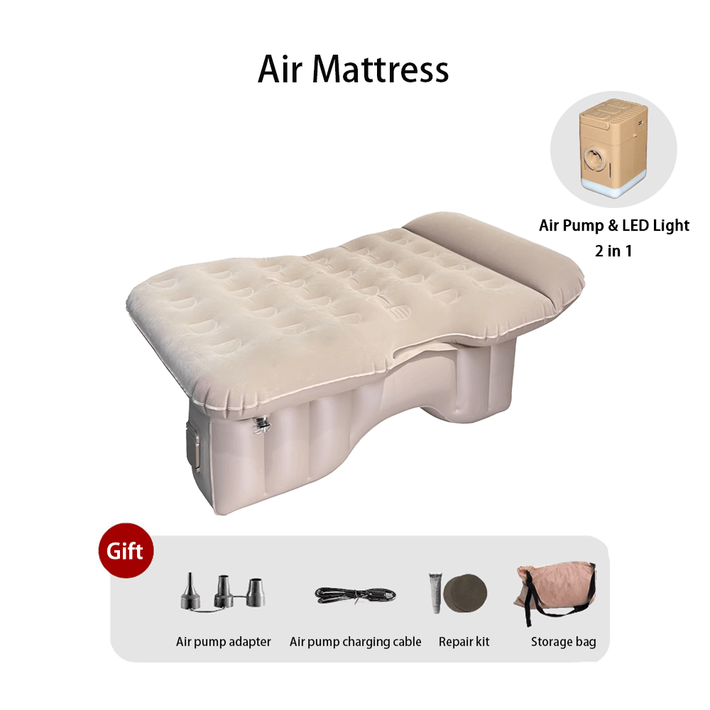 High-Quality Inflatable Car Mattress for Tesla Model 3/Y/S/X - Comfortable Travel Sleep Solution - Evooor