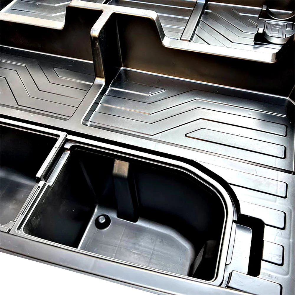 Plastic Rear Trunk Interior Storage Box For VW ID.4 2020+ - Evooor