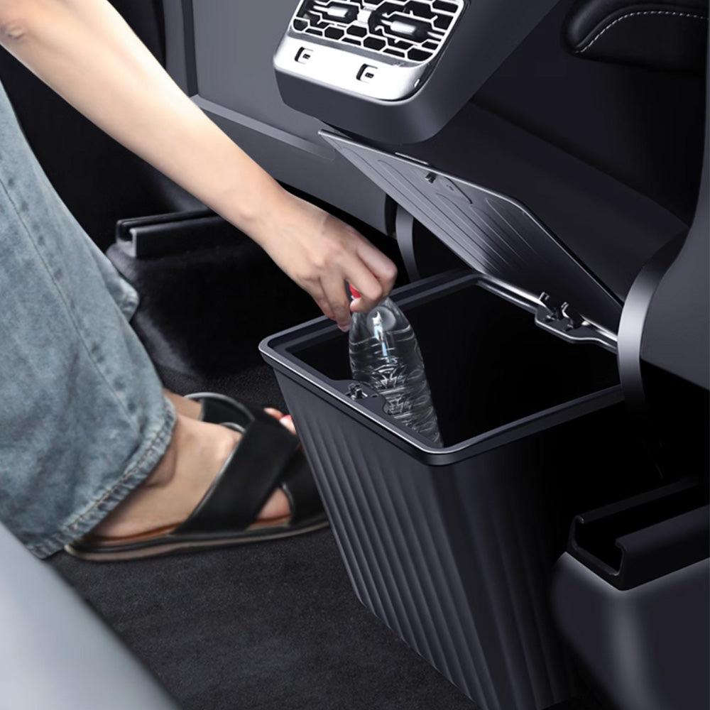 Car Trash Can and Organizer Solution for Tesla Model Y 2022+: Keep Your Backseat Clean and Tidy - Evooor