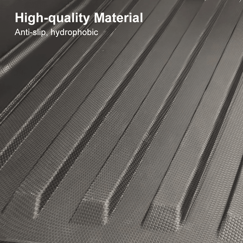 All Weather TPE Floor Mats Cargo Liners Set for Cybertruck - Evooor