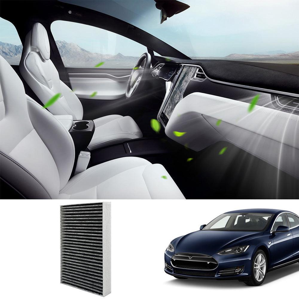 Cabin Air Filter & HEPA Filter with Activated Carbon for Tesla Model S - Evooor