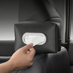 Leather Car Tissue Box For VW ID.3 - Evooor