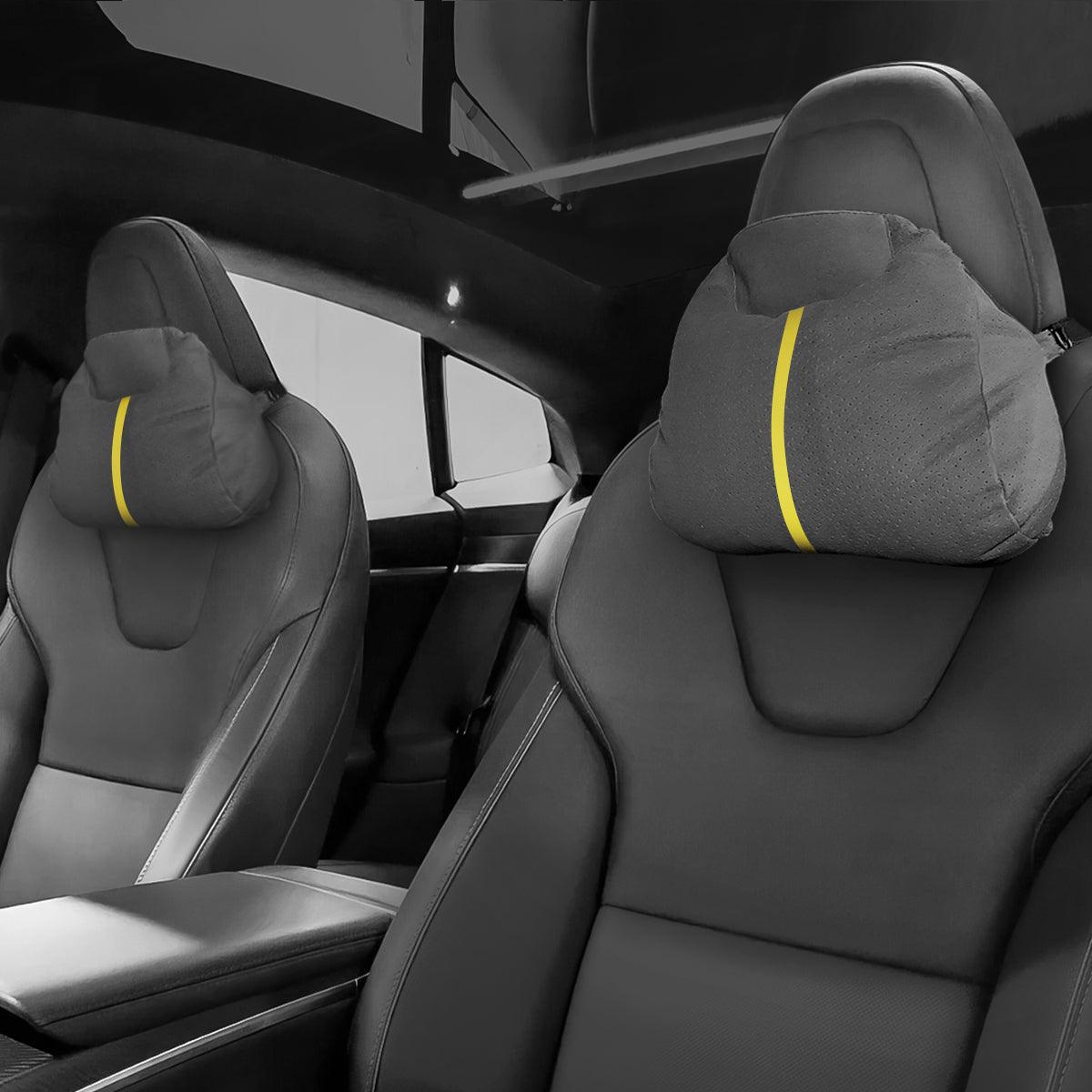 Alcantara Neck Support Pillow for Tesla Model S/X - Evooor
